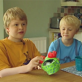 Brothers Jack, 11, and Tom Bosanquet, 8, took part in the 12-week trial at London's Great Ormond Street Hospital.