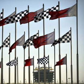Flying the flag for Bahrain (getty)