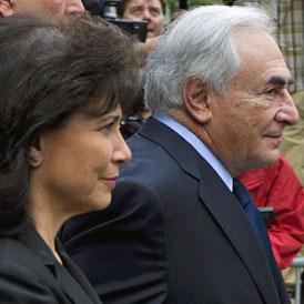 Dominique Strauss-Kahn and Anne Sinclair