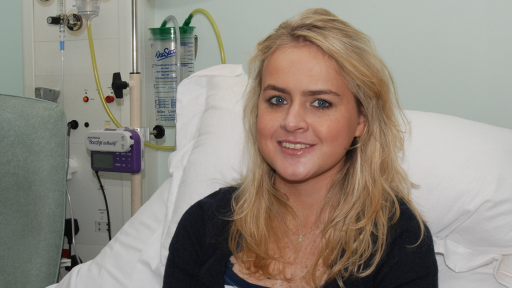 Becky Jones who has made medical history twice by having a double lung transplant despite having multi-resistant aspergillus