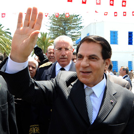 Ben Ali, May 2010 (Getty)