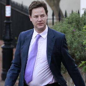 Public should receive shares in bailed-out banks - Clegg - Reuters