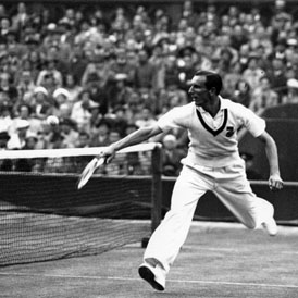 Wimbledon: Fred Perry - did you see him win Wimbledon in 1936?
