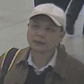 Anxiang Du captured on cctv before he disappeared.
