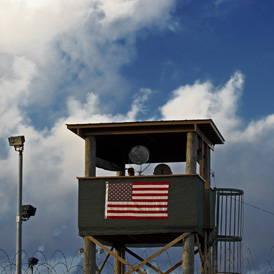 Guard post at Guantanamo Bay (Getty)