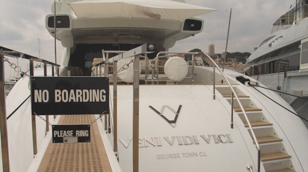 Tchenguiz boat in Cannes (David Doyle - Property Week) 