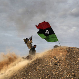 Libya: rebels losing ground as Gaddafi faces international pressure (Getty)