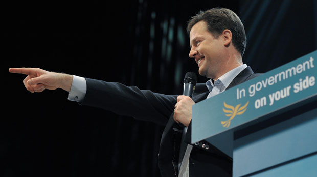 What if the voters won't follow Nick Clegg? (Reuters)