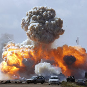 Missile strike against Gaddafi by NATO are 'too slow' (reuters)