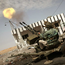 Libya rebels near Tripoli (29th March, Reuters)