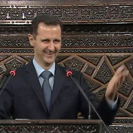 President Assad 30th March (Reuters)