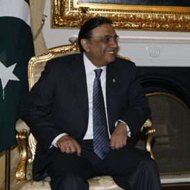 President Zardari denies knowledge of bin Laden hideout. (Reuters)