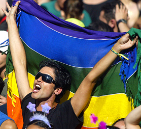 Gay couples have been given civil and legal rights in Brazil (Image: Getty)