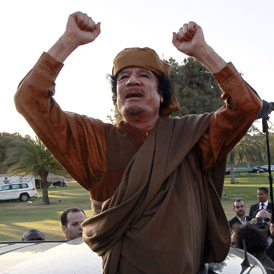 Libyan leader Muammar Gaddafi (Reuters)