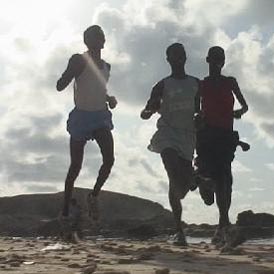 Somali athletes train for London Olympics.