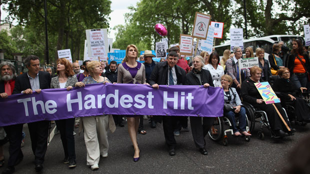 Thousands of disabled people set to protest against cuts to benefits and services (Getty)
