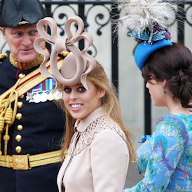 Princess Beatrice's controversial Royal Wedding hat (Reuters)