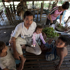 More than a quarter of Cambodians live below the poverty line (Christian Aid)