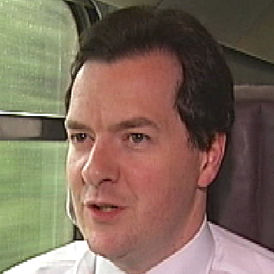 George Osborne talks to Channel 4 News (ITN)