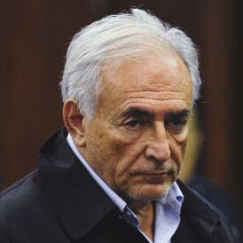 Strauss-Kahn at an earlier hearing, Reuters.