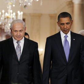 Israel's Benjamin Netanyahu opposes Obama on Palestine peace deal plan (Reuters)