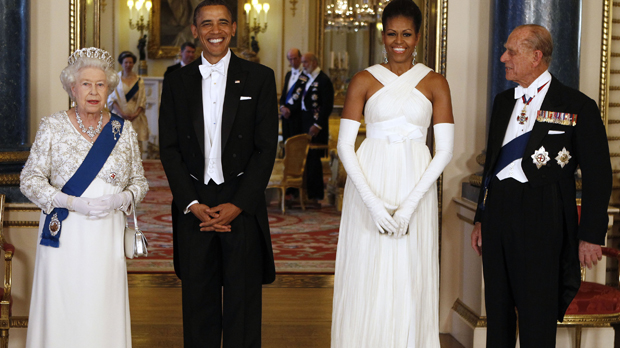 The Queen hosted a special banquet for the Barack Obama and his wife Michelle (Reuters)