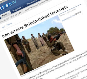 Britain dismisses Iran claim of UK-linked terror arrests