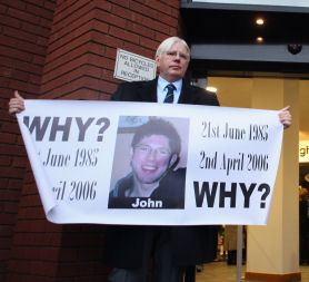 Angry relatives stage protests as the Stafford Hospital inquiry begins