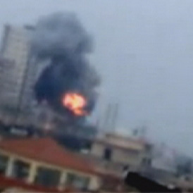 RTV: Explosion in Homs on November 8.