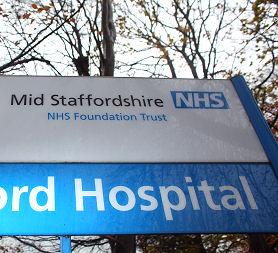 Two newborn twins have died as a result of an apparent mistake at the scandal hit Stafford Hospital, part of the Mid Staffordshire NHS Foundation Trust (Getty)