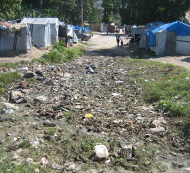 Haiti is struggling to cope with the cholera outbreak after the earthquake and Hurricane Tomas aftermath (Franz Saintil).