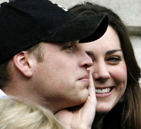 Prince William and Kate Middleton announce their engagement (Reuters).