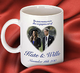 Prince William and Kate Middleton commemorative engagement mug from Asda (Image: Asda)