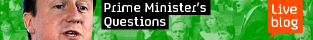 LIVE BLOG: Prime Minister's Questions, 8 Dec