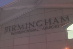 Two injured in Birmingham Airport plane crash