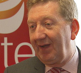 Ken McCluskey, who was elected general secretary of Unite the union at the weekend