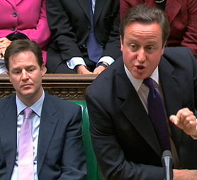 Ed Miliband goes easy on David Cameron at PMQs (Reuters)