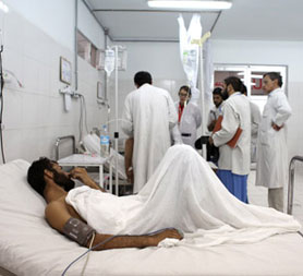 Patients in the Boost Emergency Hospital (Emergency)