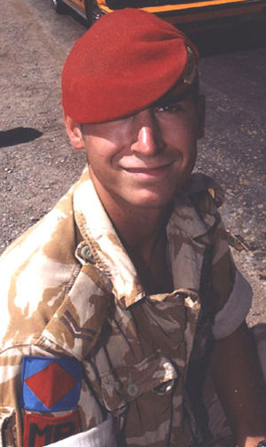 Killed in Iraq: Corporal Simon Miller. (Credit: MoD)