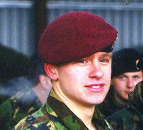 Killed In Iraq: Lance-Corporal Thomas Richard Keys. (Credit: MoD)