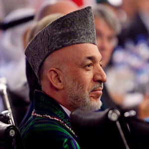 Afghan leader Hamid Karzai. (Getty)