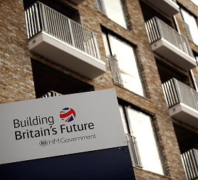 New homes are constructed on the site of the huge Aylesbury council estate in Southwark, home to 7,500 people, on September 21, 2010 in London, England.