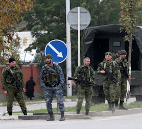 Insurgents attack Chechen parliament (Reuters)