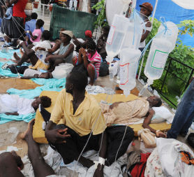 Deadly cholera outbreak in Haiti
