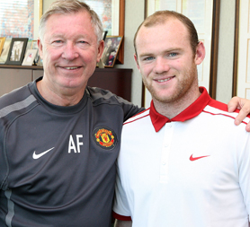 Rooney is staying on at the Premier League club Manchester United