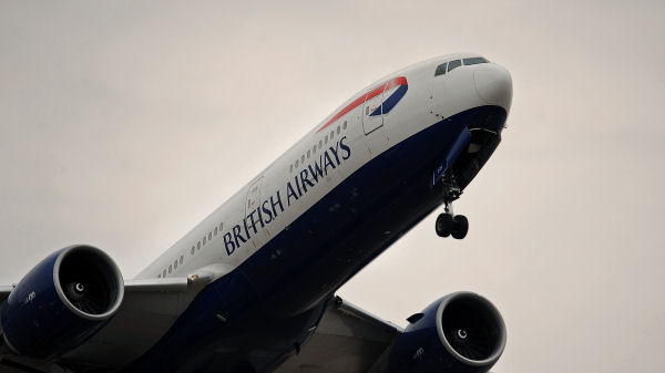 British airways passenger jet. (Getty)