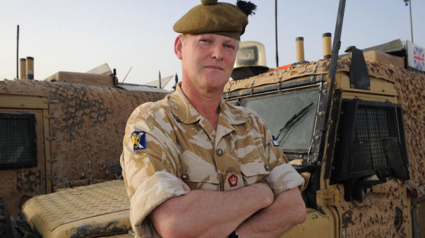 Andrew Mackay when he was commander of UK forces in Afghanistan 2007/08. (Photo - Nick Cornish)