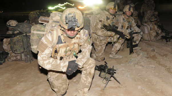 British troops in Afghanistan. (Reuters)
