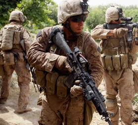Afghanistan: US troops in combat