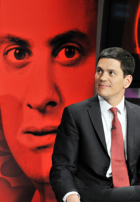 David Miliband takes part in Channel 4 News Labour hustings.